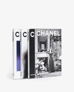 Assouline Chanel Slipcase Met 3 Boeken (Nieuwe Editie) Clearance