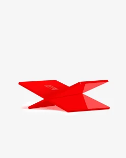 Assouline Een Boekenstandaard - Effen Rood Hot