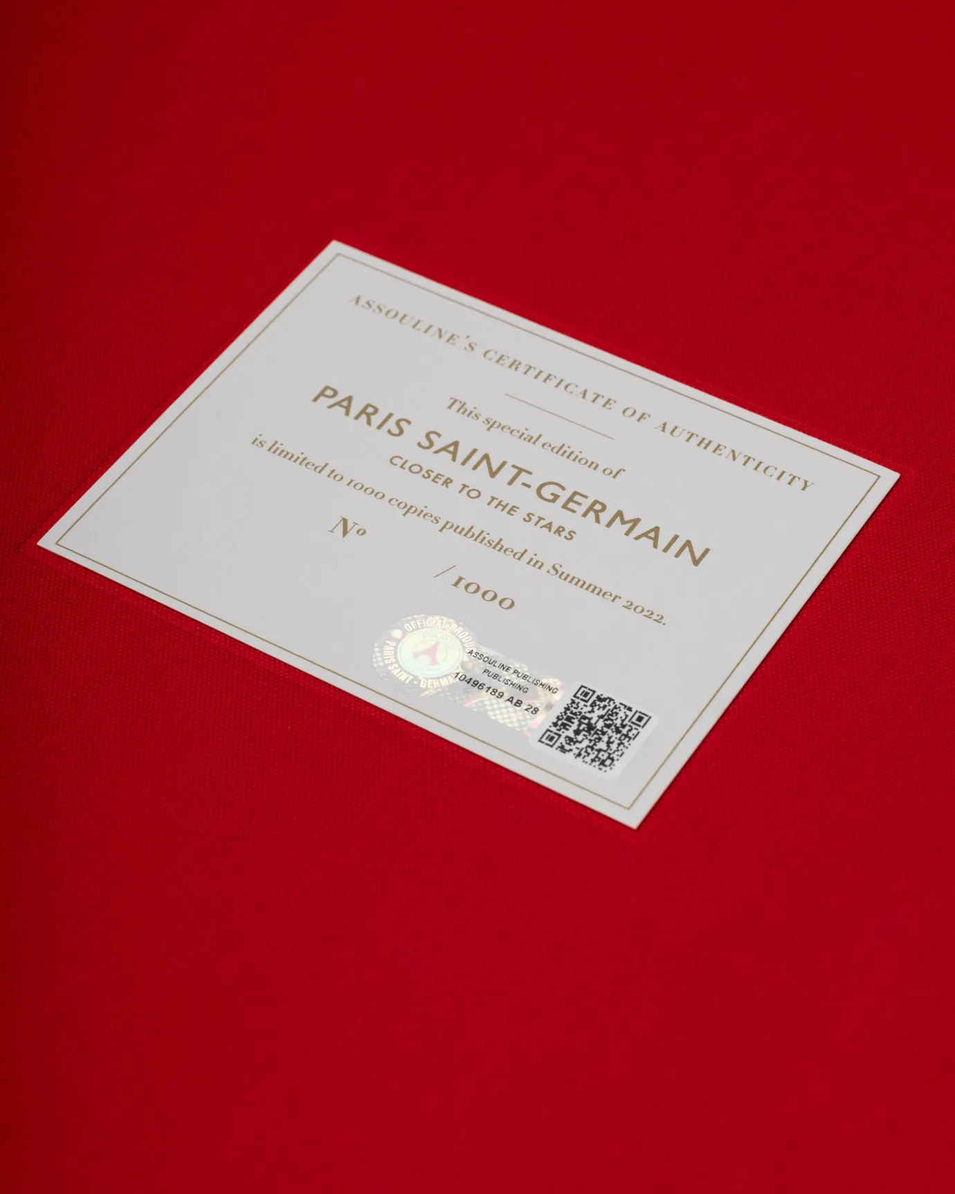 Assouline Paris Saint Germain Sale
